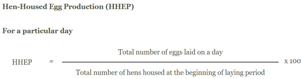 Hen-Housed Egg Production