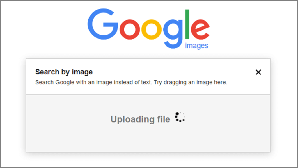 google image search upload