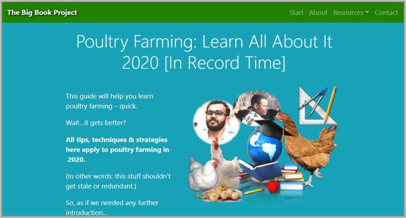 pdf on poultry farming business plan