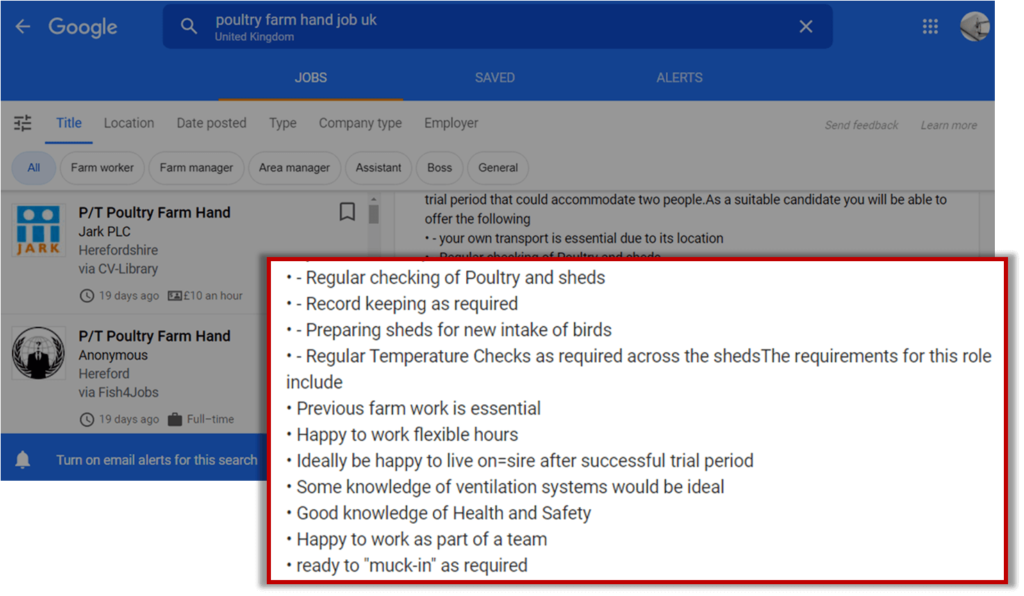 Poultry Hand Job Description Poultry Hand Job Description