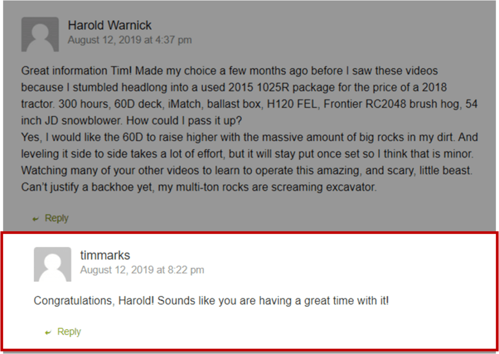 TTWT Blog Comments TTWT Blog Comments