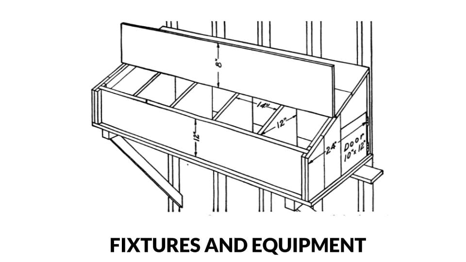 Poultry Nest Box Diagram