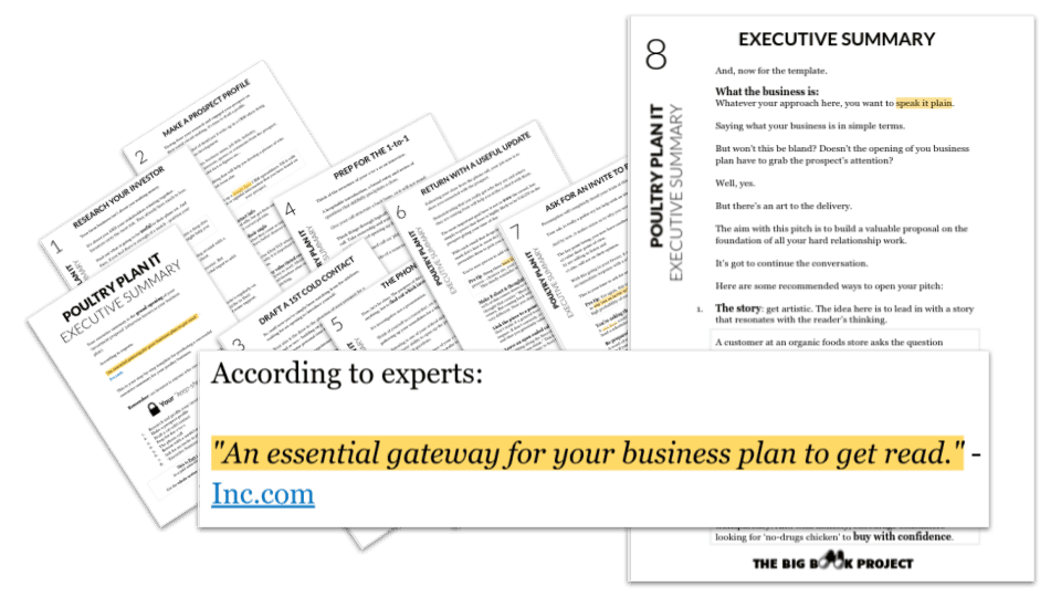 poultry business plan template pdf