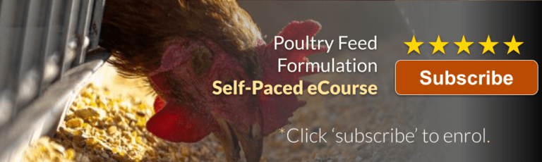 Ecourse Poultry Feed Formulation